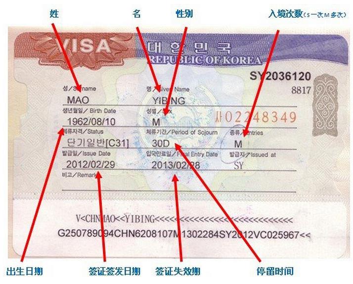 在你获得韩国签证后，你需要离开这个国家多久？